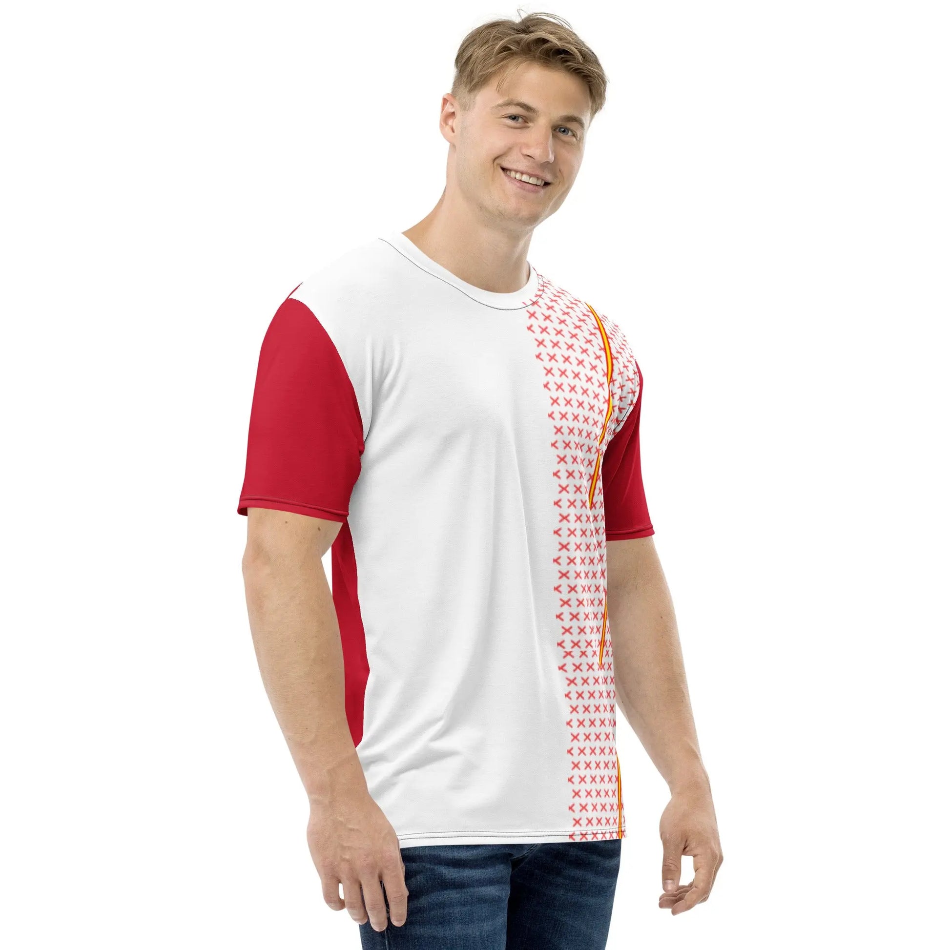 Comprar Camiseta Cruz de Borgoña mixta para hombre Bandera España La Flamenca de Borgoña Patricia Muñoz VOX