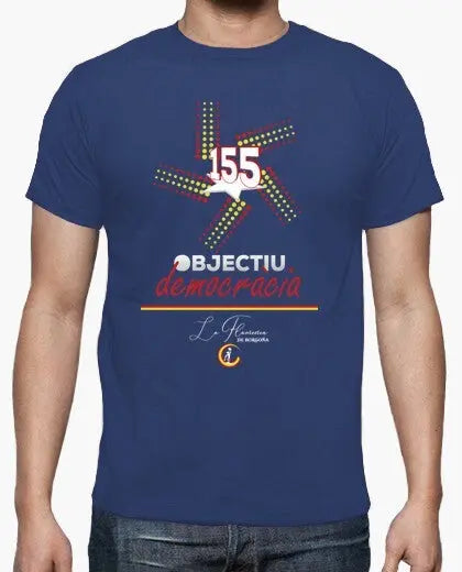 Comprar Camiseta Diada 2019 "Objectiu Democràcia" Bandera España La Flamenca de Borgoña Patricia Muñoz VOX