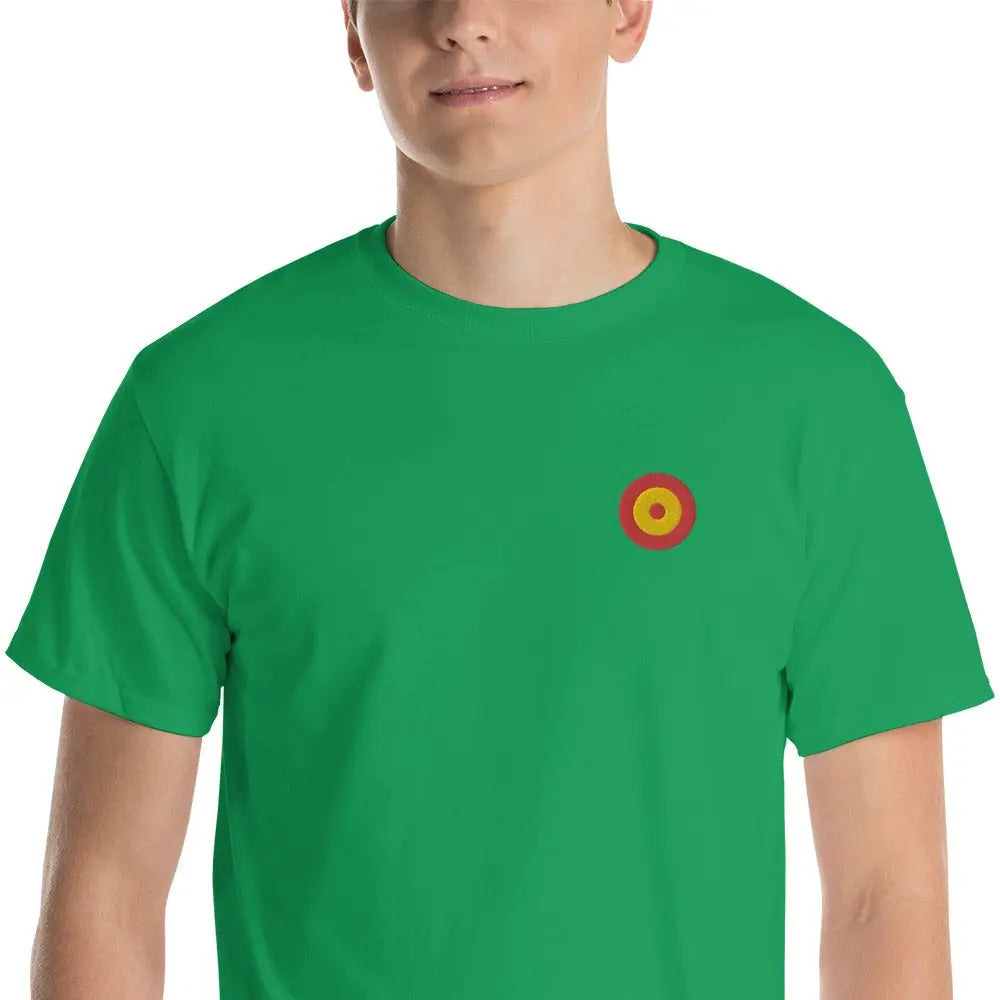 Comprar Camiseta Escarapela de España Unisex manga corta Bandera España La Flamenca de Borgoña Patricia Muñoz VOX