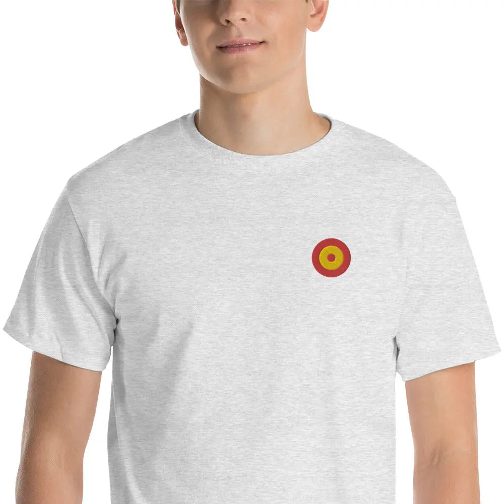 Comprar Camiseta Escarapela de España Unisex manga corta Bandera España La Flamenca de Borgoña Patricia Muñoz VOX