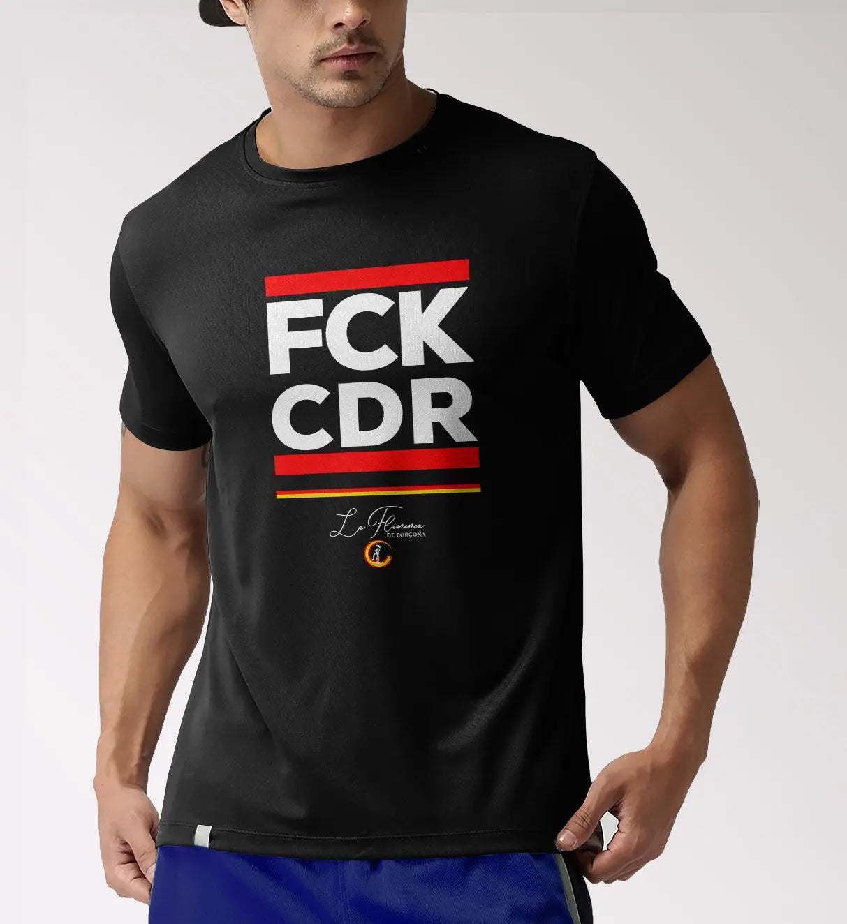 Comprar Camiseta F*CK CDR Bandera España La Flamenca de Borgoña Patricia Muñoz VOX