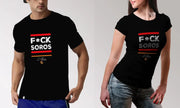 Comprar Camiseta F*CK SOROS Bandera España La Flamenca de Borgoña Patricia Muñoz VOX