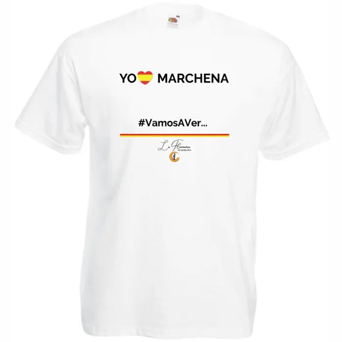 Comprar Camiseta Juez "Marchena, Vamos a ver" Bandera España La Flamenca de Borgoña Patricia Muñoz VOX