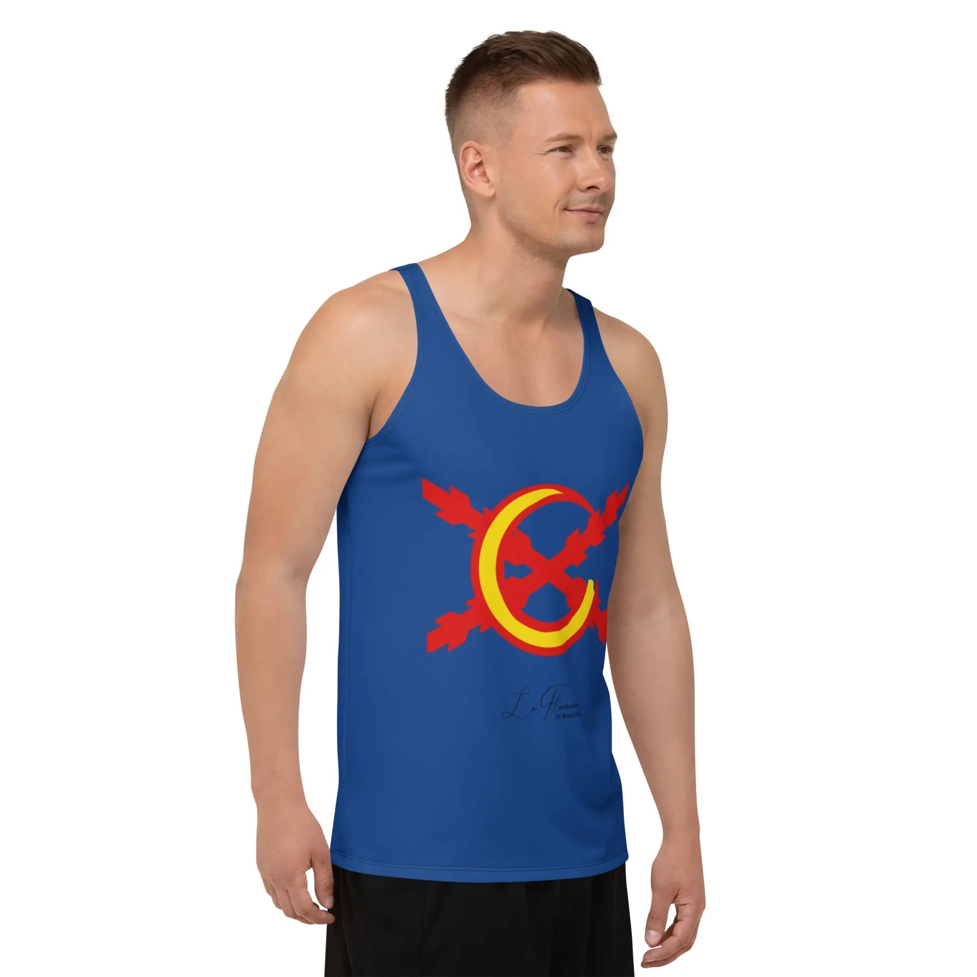 Comprar Camiseta La Flamenca de Borgoña de tirantes unisex Bandera España La Flamenca de Borgoña Patricia Muñoz VOX