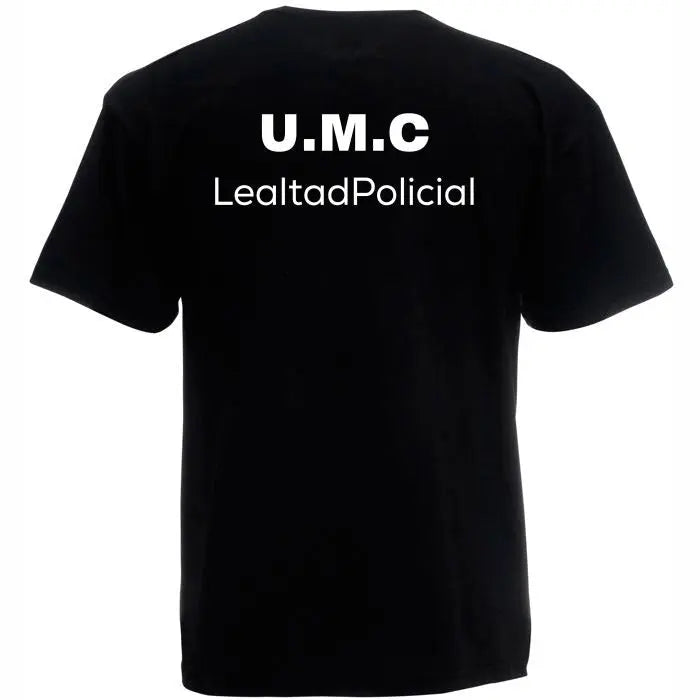 Comprar Camiseta OFICIAL hombre Mosso "UMC Unió de Mossos per la Constitució" Bandera España La Flamenca de Borgoña Patricia Muñoz VOX