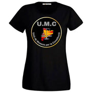 Comprar Camiseta OFICIAL mujer Mosso "UMC Unió de Mossos per la Constitució" Bandera España La Flamenca de Borgoña Patricia Muñoz VOX