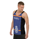 Camiseta Policía Nacional de tirantes unisex La Flamenca de Borgoña Patricia Muñoz VOX