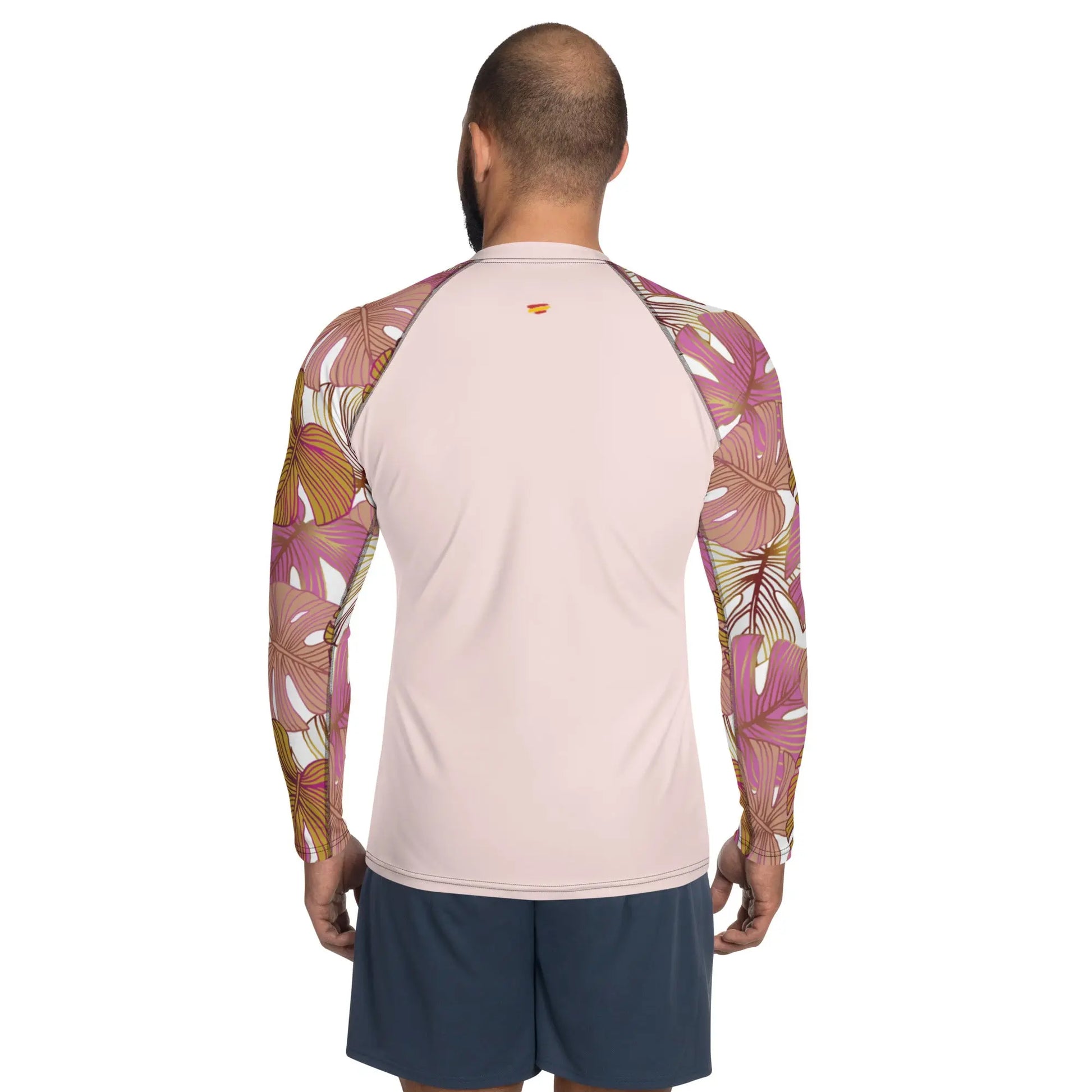 Comprar Camiseta Protección Solar Surf UPF50 hombre Bandera España La Flamenca de Borgoña Patricia Muñoz VOX