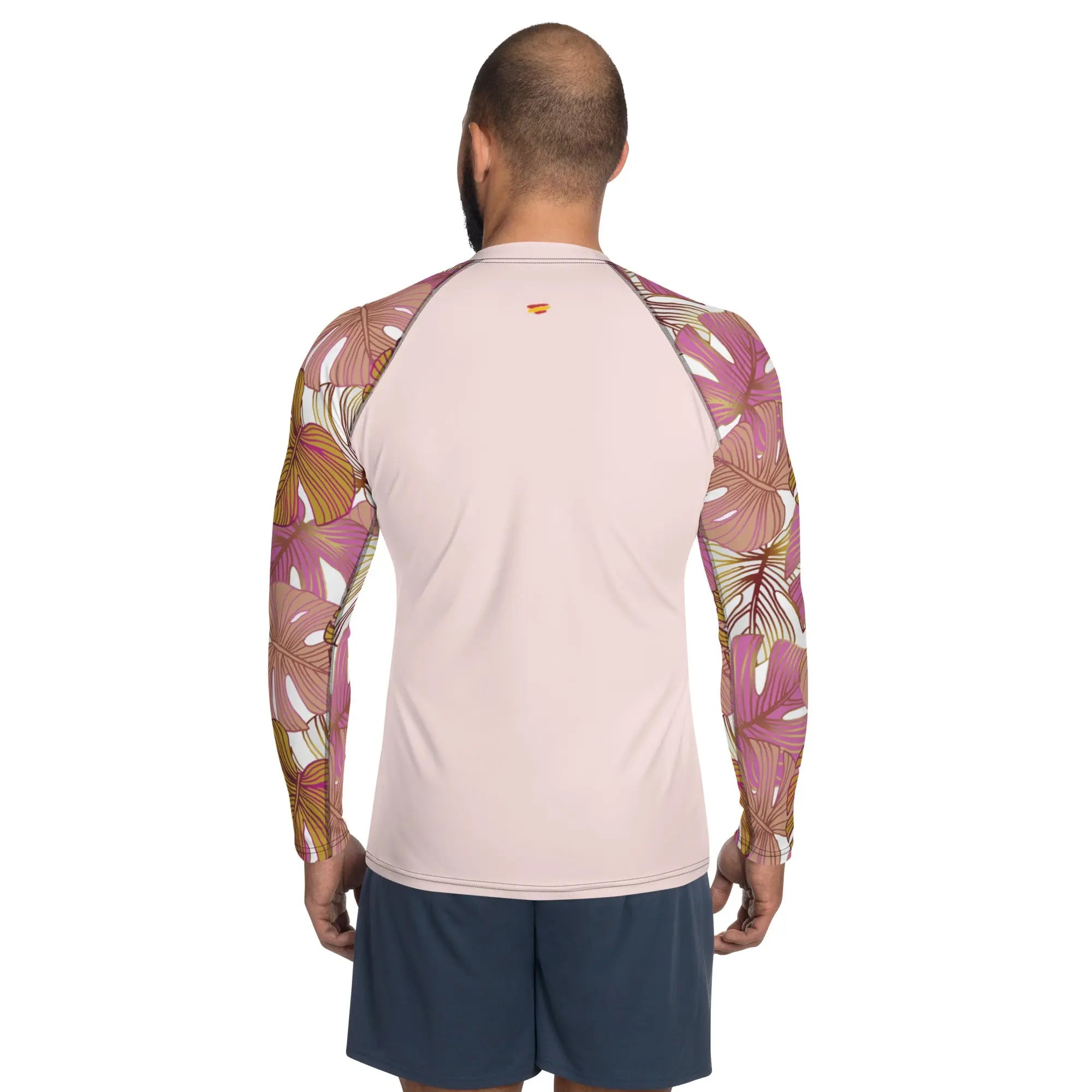 Comprar Camiseta Protección Solar Surf UPF50 hombre Bandera España La Flamenca de Borgoña Patricia Muñoz VOX