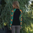 Comprar Camiseta Surf floreada UPF50 para mujer Bandera España La Flamenca de Borgoña Patricia Muñoz VOX