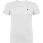 Comprar Camiseta de España blanca hombre manga corta Bandera España La Flamenca de Borgoña Patricia Muñoz VOX