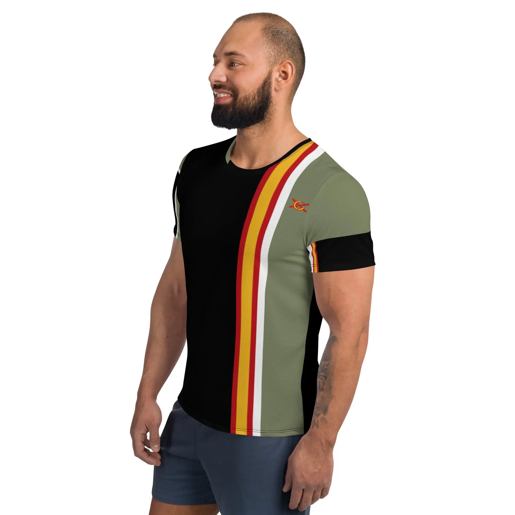 Comprar Camiseta deportiva hombre Bandera de España Bandera España La Flamenca de Borgoña Patricia Muñoz VOX