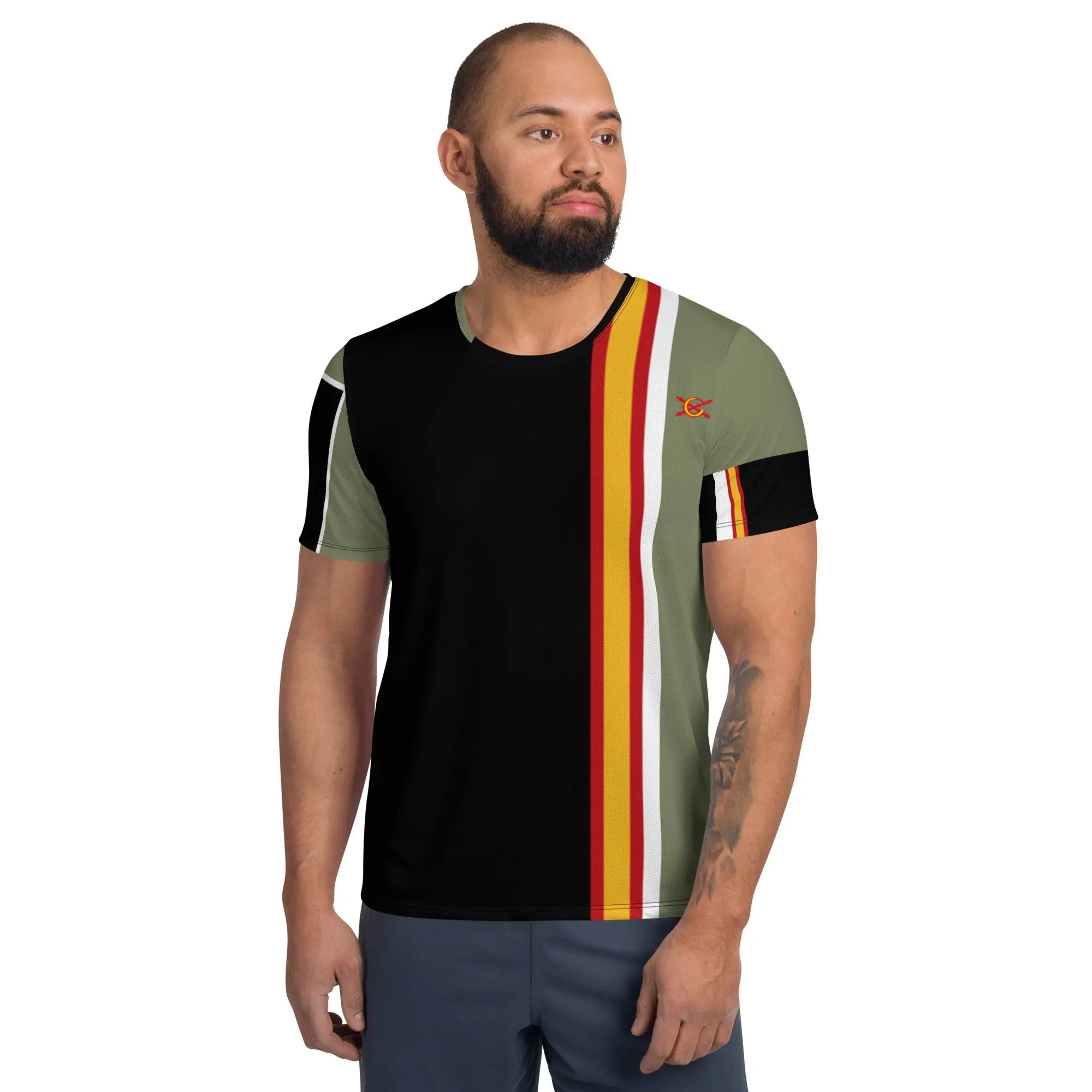 Comprar Camiseta deportiva hombre Bandera de España Bandera España La Flamenca de Borgoña Patricia Muñoz VOX