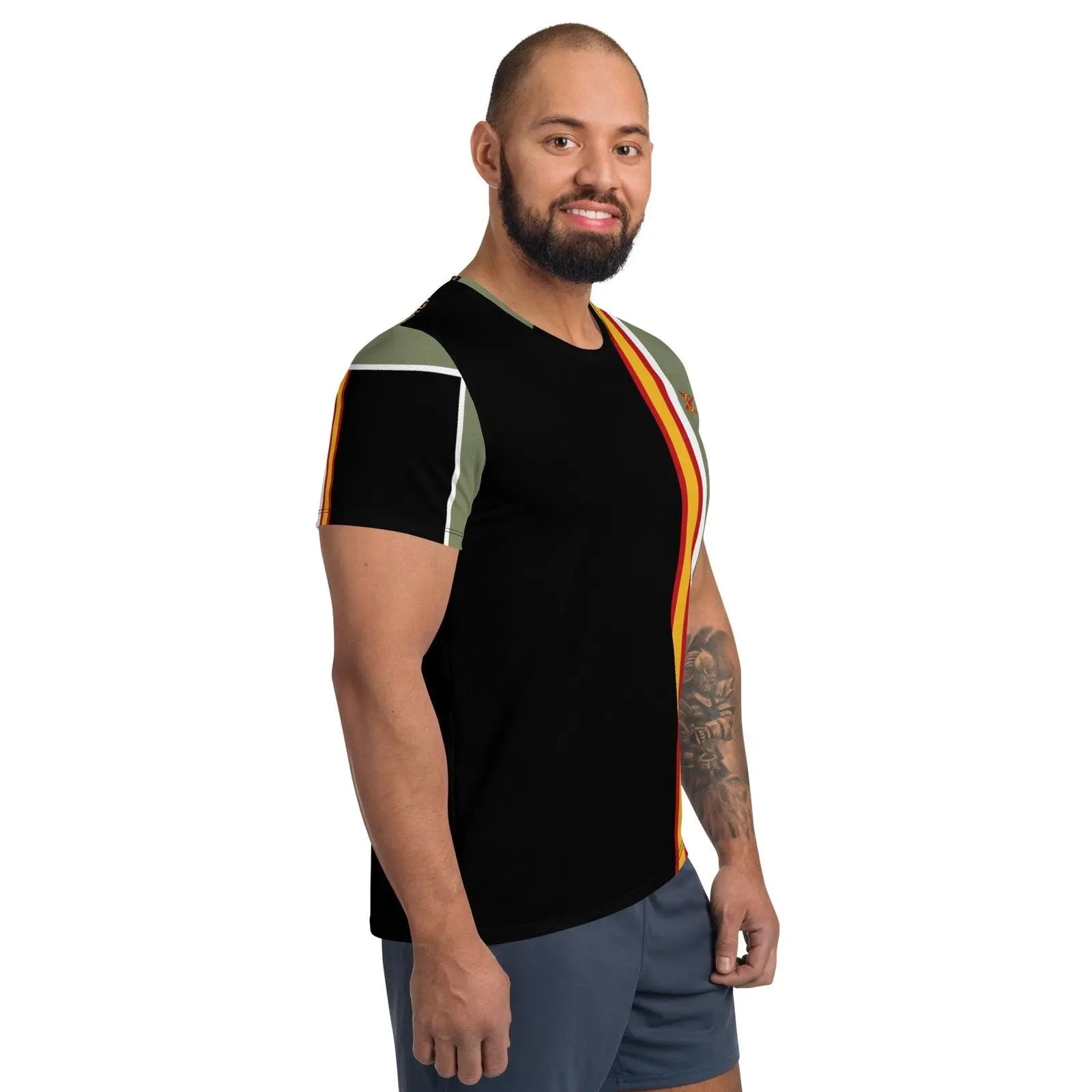 Comprar Camiseta deportiva hombre Bandera de España Bandera España La Flamenca de Borgoña Patricia Muñoz VOX