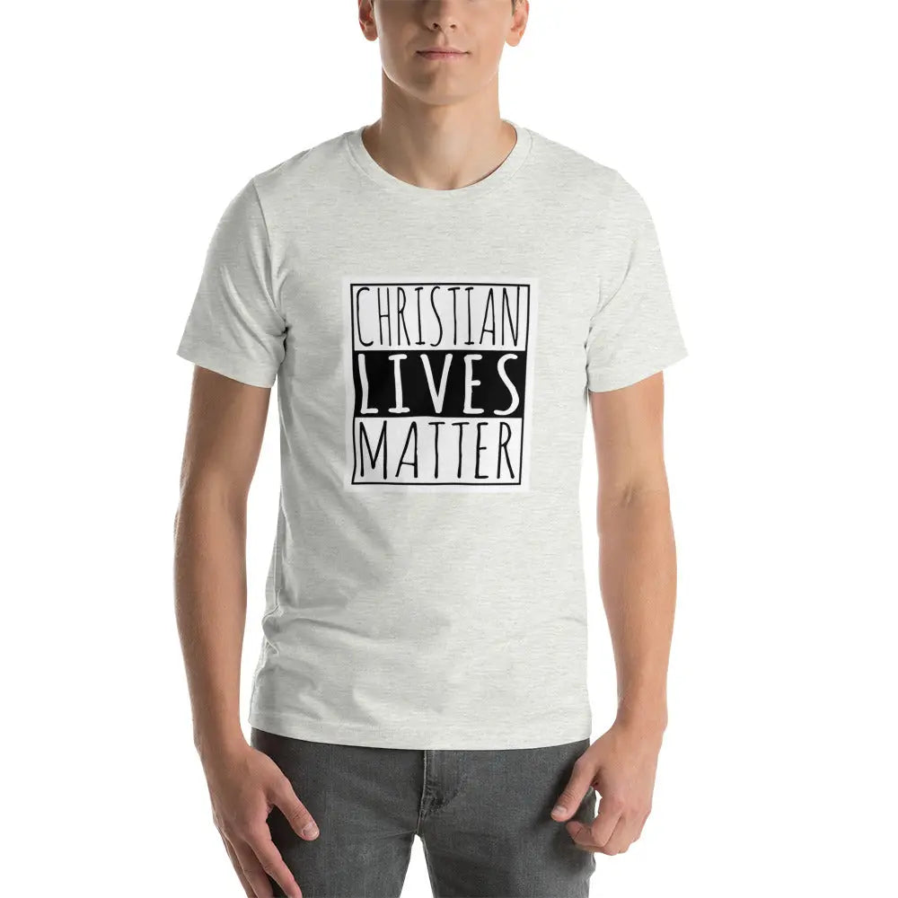 Comprar Camiseta hombre Christian Lives Matter Bandera España La Flamenca de Borgoña Patricia Muñoz VOX