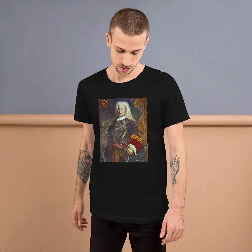 Comprar Camiseta hombre Don Blas de Lezo Bandera España La Flamenca de Borgoña Patricia Muñoz VOX