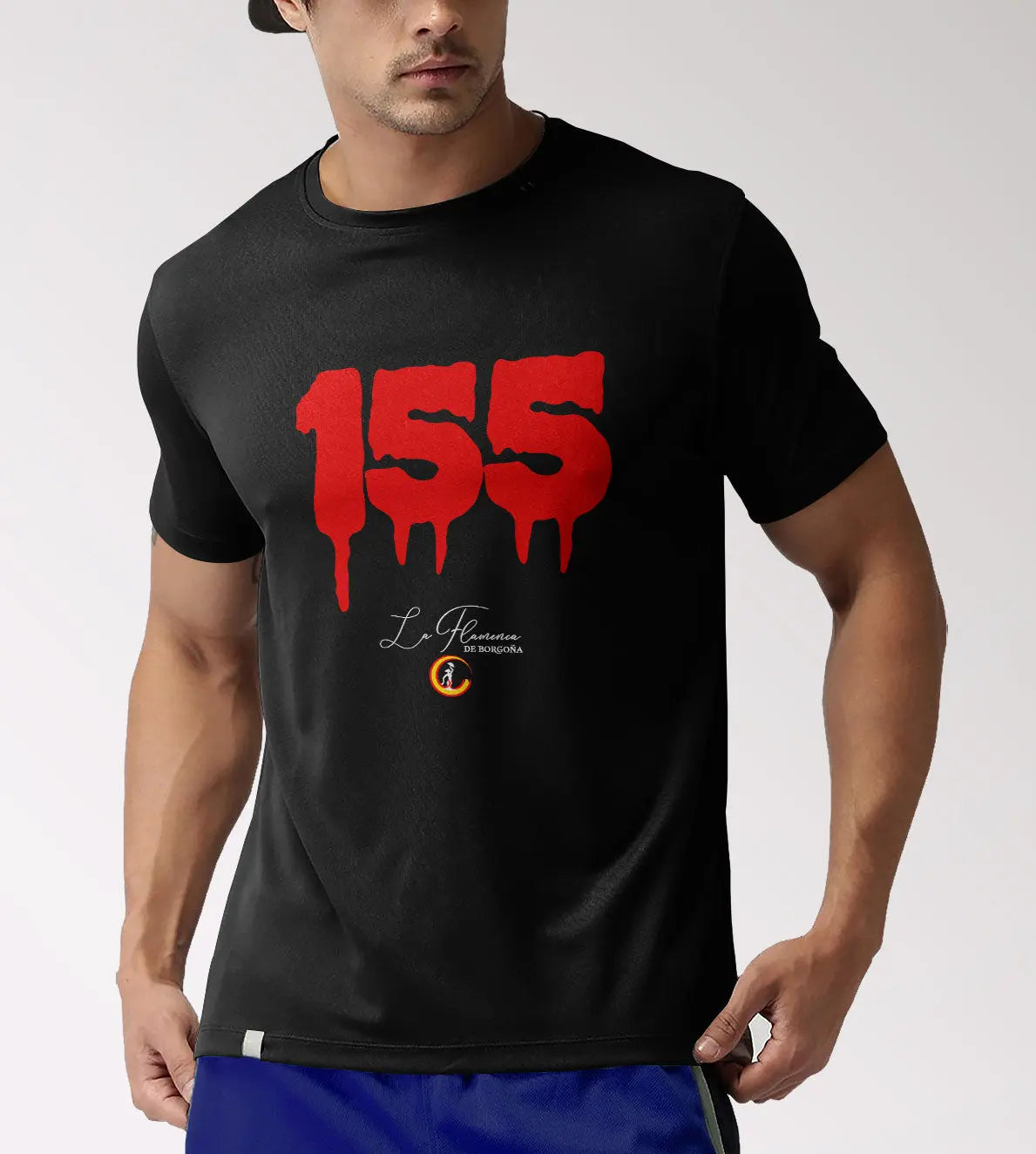 Comprar Camiseta hombre Halloween (155) Bandera España La Flamenca de Borgoña Patricia Muñoz VOX