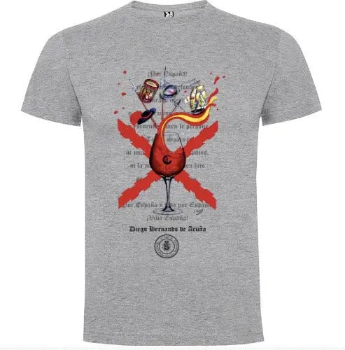 Comprar Camiseta infantil Brindis de los Tercios Bandera España La Flamenca de Borgoña Patricia Muñoz VOX