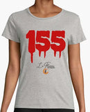 Comprar Camiseta mujer 155 sangriento Bandera España La Flamenca de Borgoña Patricia Muñoz VOX