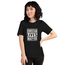 Comprar Camiseta mujer Christian Lives Matter Bandera España La Flamenca de Borgoña Patricia Muñoz VOX