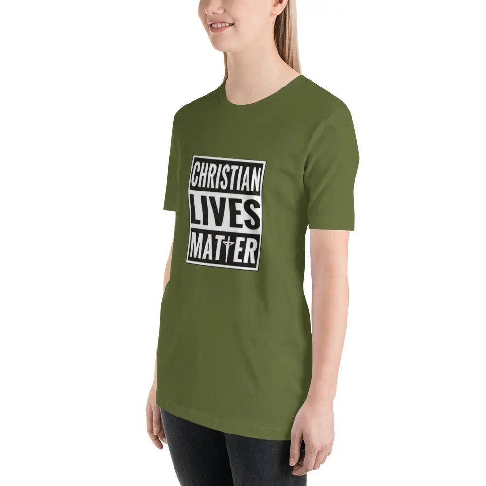Comprar Camiseta mujer Christian Lives Matter Bandera España La Flamenca de Borgoña Patricia Muñoz VOX