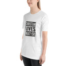 Comprar Camiseta mujer Christian Lives Matter Bandera España La Flamenca de Borgoña Patricia Muñoz VOX