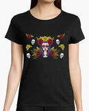 Comprar Camiseta mujer La Muerte Bandera España La Flamenca de Borgoña Patricia Muñoz VOX
