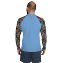 Comprar Camiseta protección solar Surf UPF50 hombre Bandera España La Flamenca de Borgoña Patricia Muñoz VOX