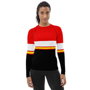 Comprar Camiseta técnica Bandera España para mujer Bandera España La Flamenca de Borgoña Patricia Muñoz VOX