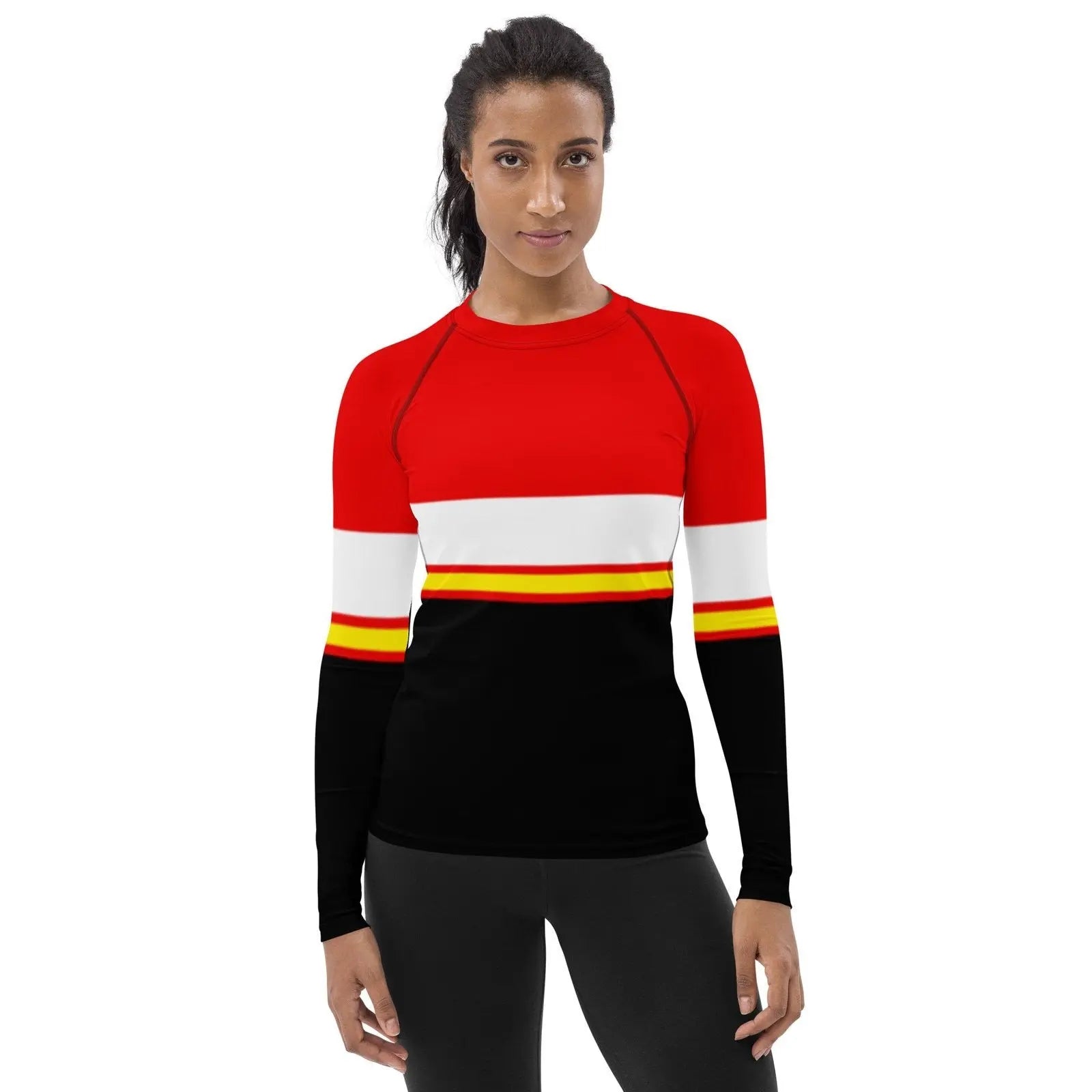 Comprar Camiseta técnica Bandera España para mujer Bandera España La Flamenca de Borgoña Patricia Muñoz VOX