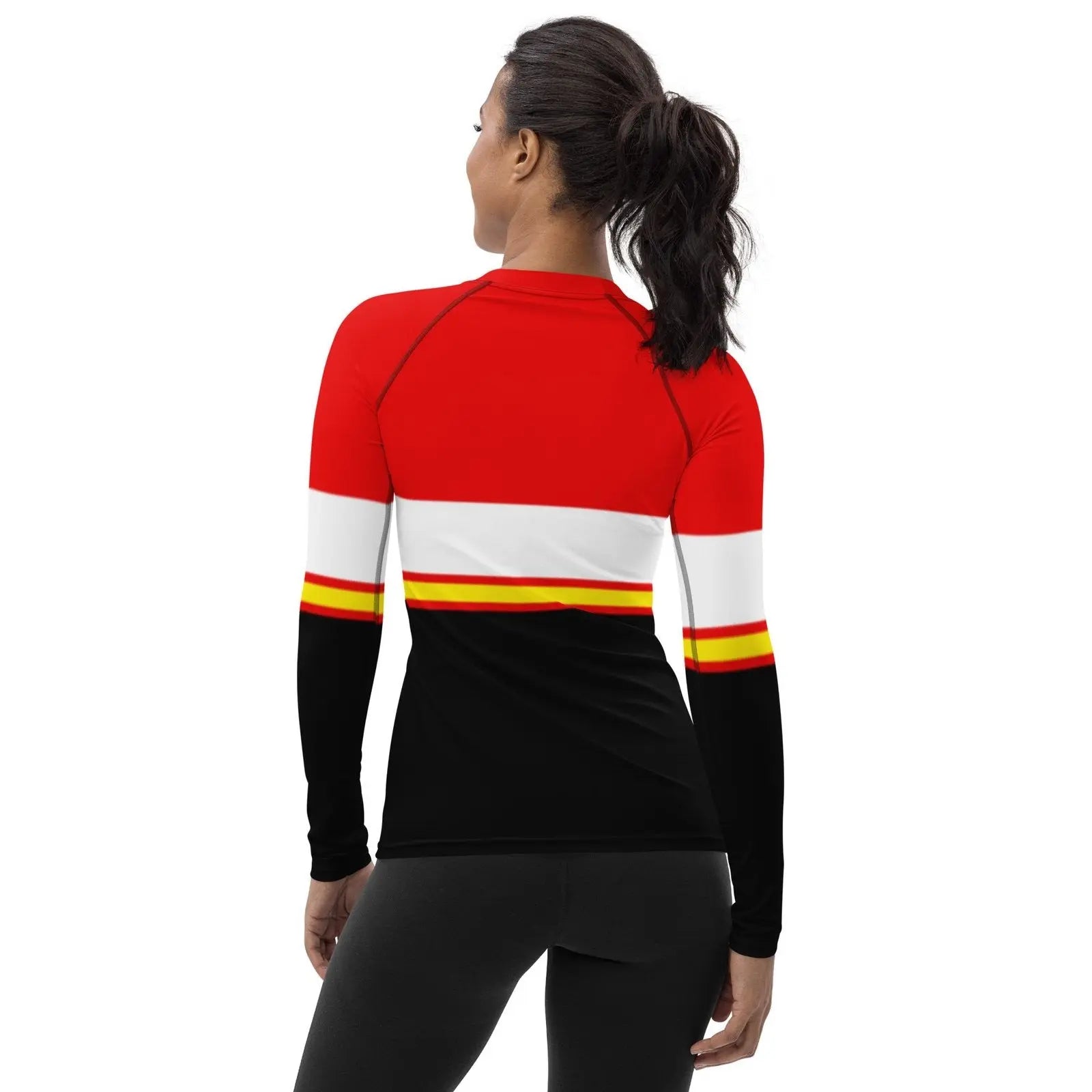 Comprar Camiseta técnica Bandera España para mujer Bandera España La Flamenca de Borgoña Patricia Muñoz VOX