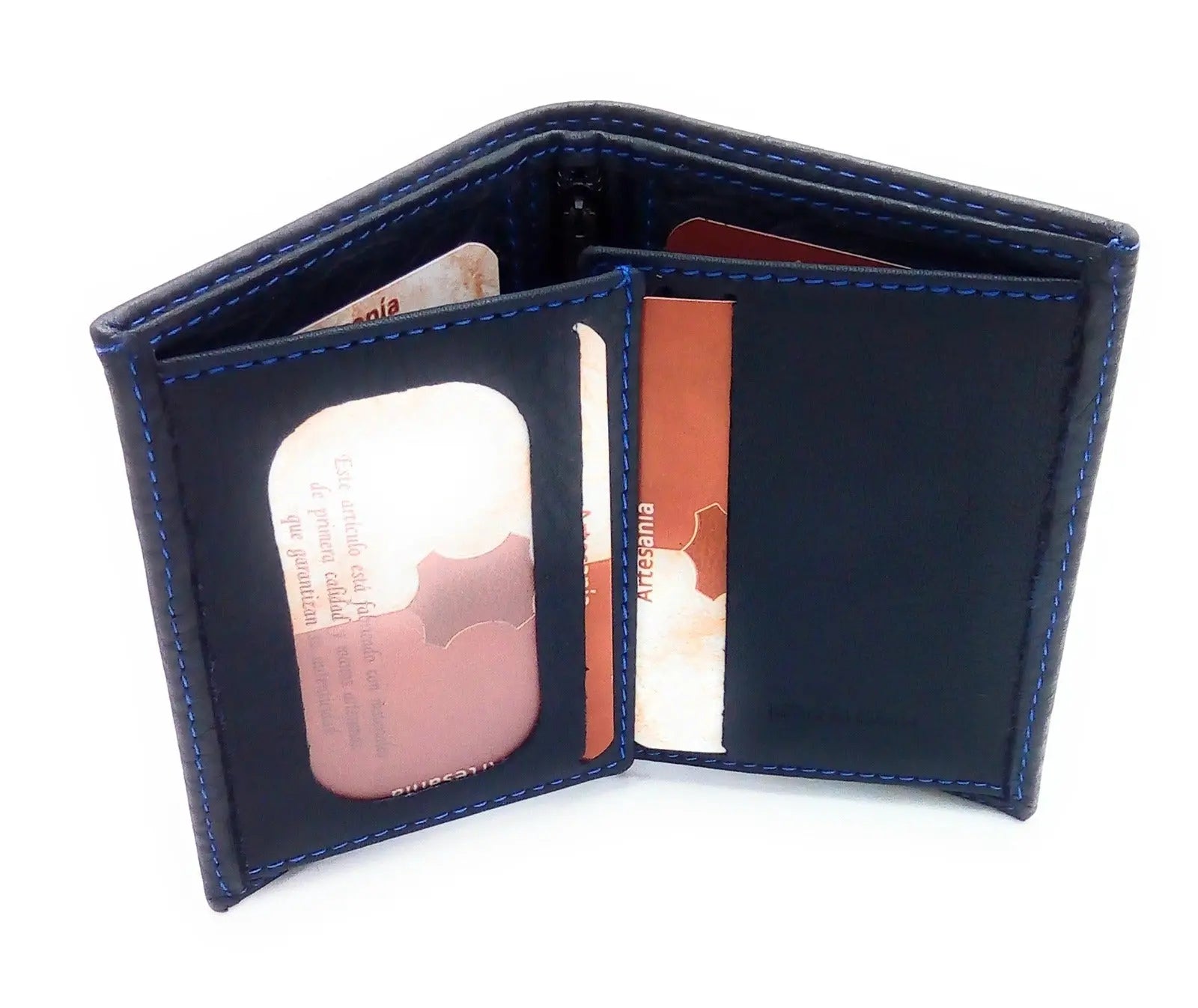 Comprar Cartera España piel marino Bandera España La Flamenca de Borgoña Patricia Muñoz VOX