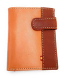 Comprar Cartera España piel marrón Bandera España La Flamenca de Borgoña Patricia Muñoz VOX