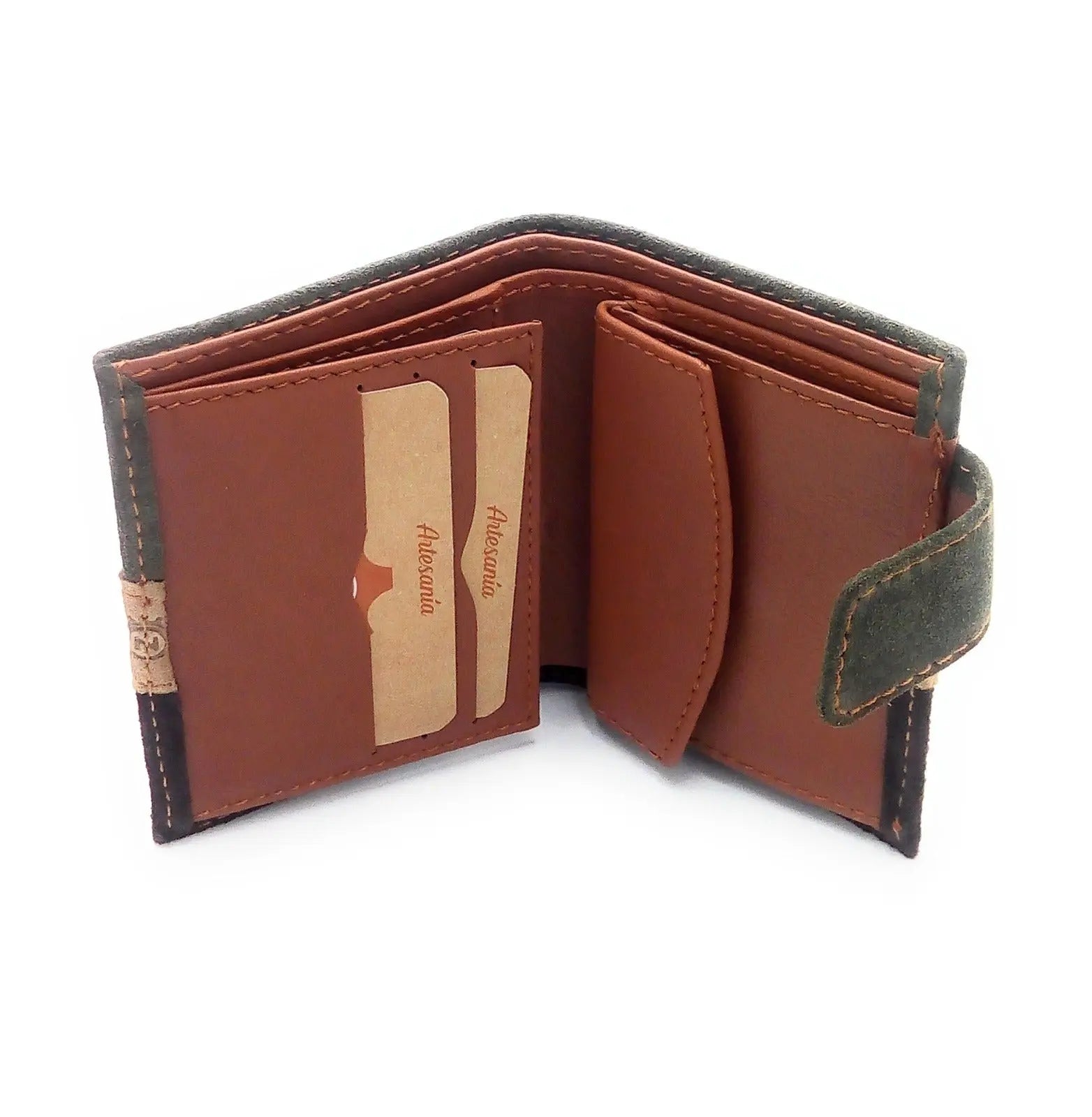 Comprar Cartera taurina tricolor piel serraje Ubrique Bandera Españar hierros taurinos Bandera España La Flamenca de Borgoña Patricia Muñoz VOX