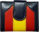 Comprar Cartera señora piel Ubrique Bandera España pequeño Bandera España La Flamenca de Borgoña Patricia Muñoz VOX