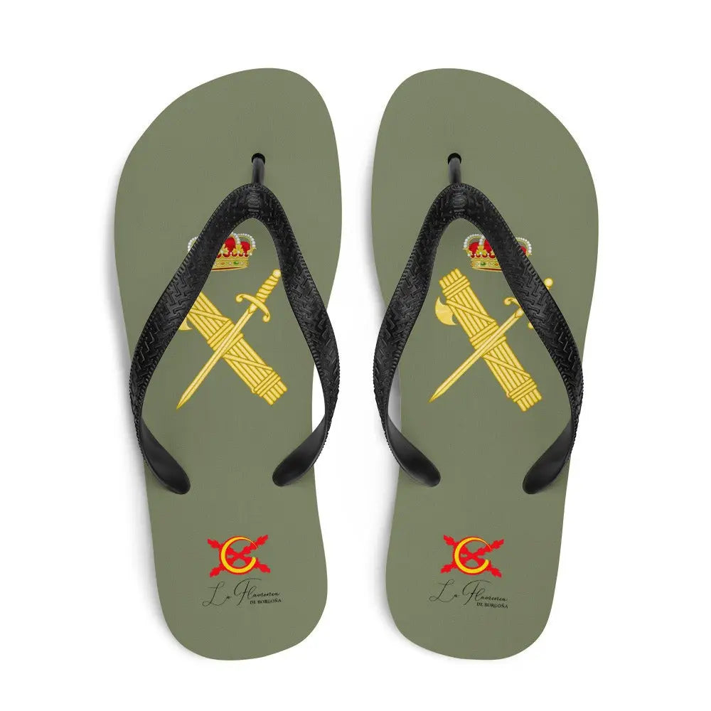 Comprar Chanclas Guardia Civil Bandera España La Flamenca de Borgoña Patricia Muñoz VOX