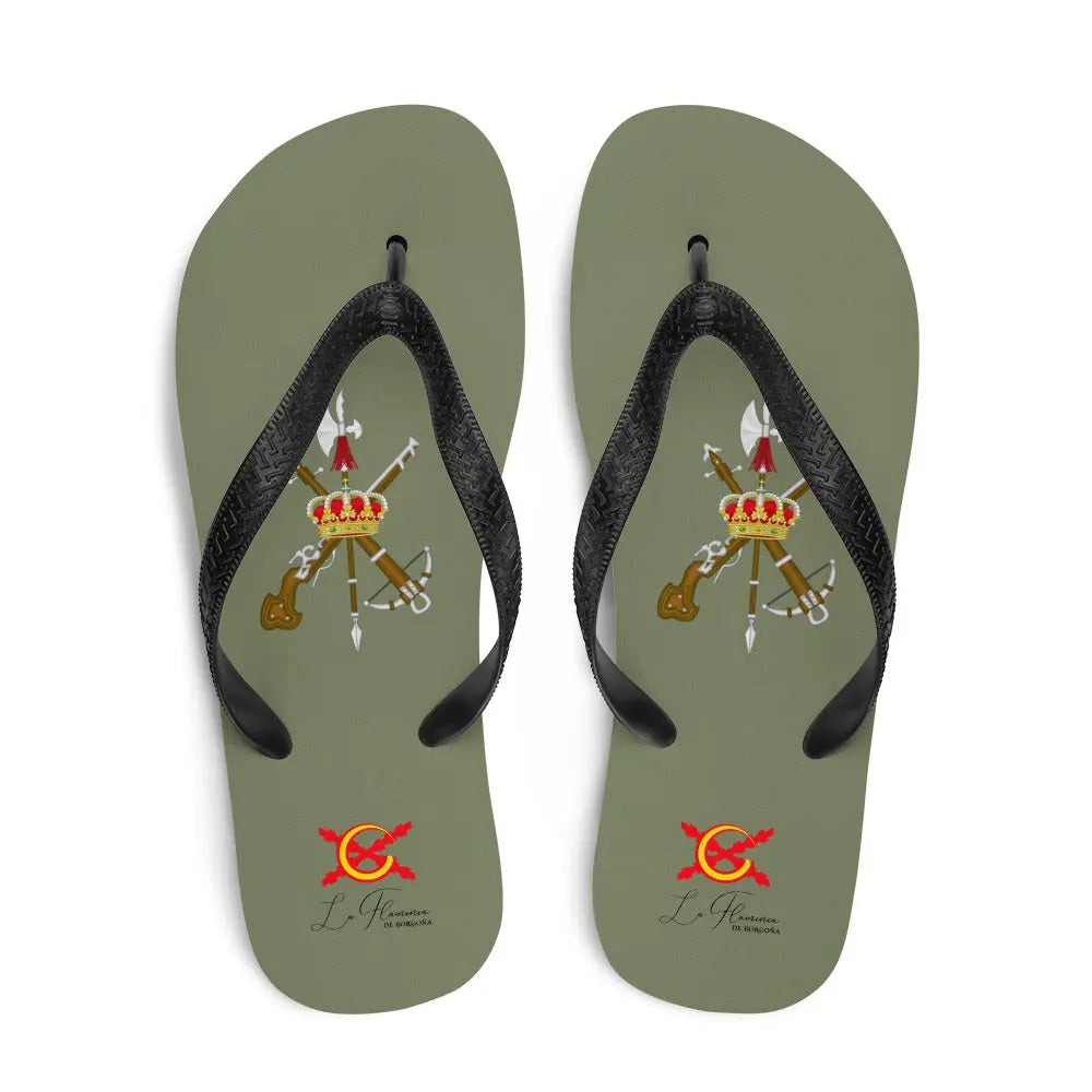 Comprar Chanclas Legión Española Bandera España La Flamenca de Borgoña Patricia Muñoz VOX