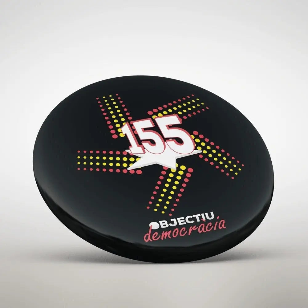 Comprar Chapa Diada 2019 "Objectiu Democracia" Bandera España La Flamenca de Borgoña Patricia Muñoz VOX