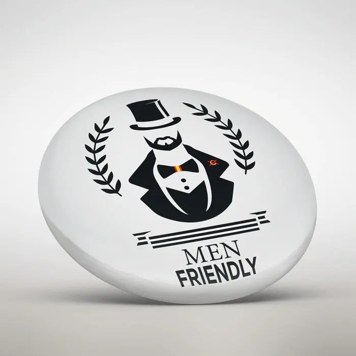 Comprar Chapa MEN FRIENDLY Bandera España La Flamenca de Borgoña Patricia Muñoz VOX