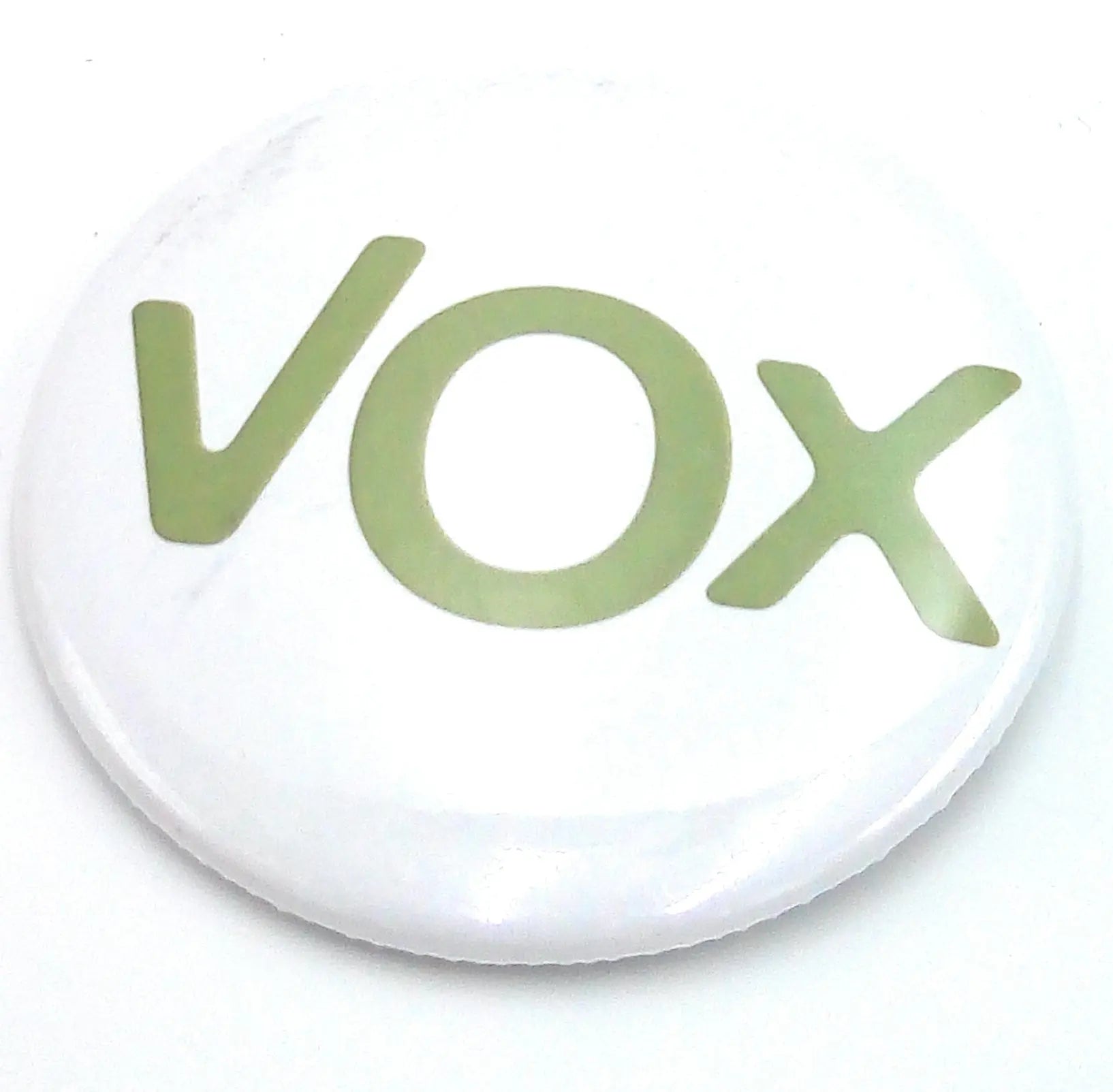 Comprar Chapa VOX grande Bandera España La Flamenca de Borgoña Patricia Muñoz VOX