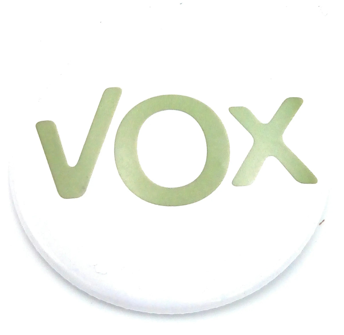 Comprar Chapa VOX pequeña Bandera España La Flamenca de Borgoña Patricia Muñoz VOX