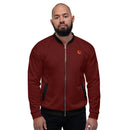 Comprar Chaqueta bomber unisex Cruz Borgoña mosaico Bandera España La Flamenca de Borgoña Patricia Muñoz VOX