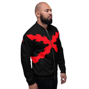 Comprar Chaqueta bomber unisex Cruz de Borgoña Bandera España La Flamenca de Borgoña Patricia Muñoz VOX