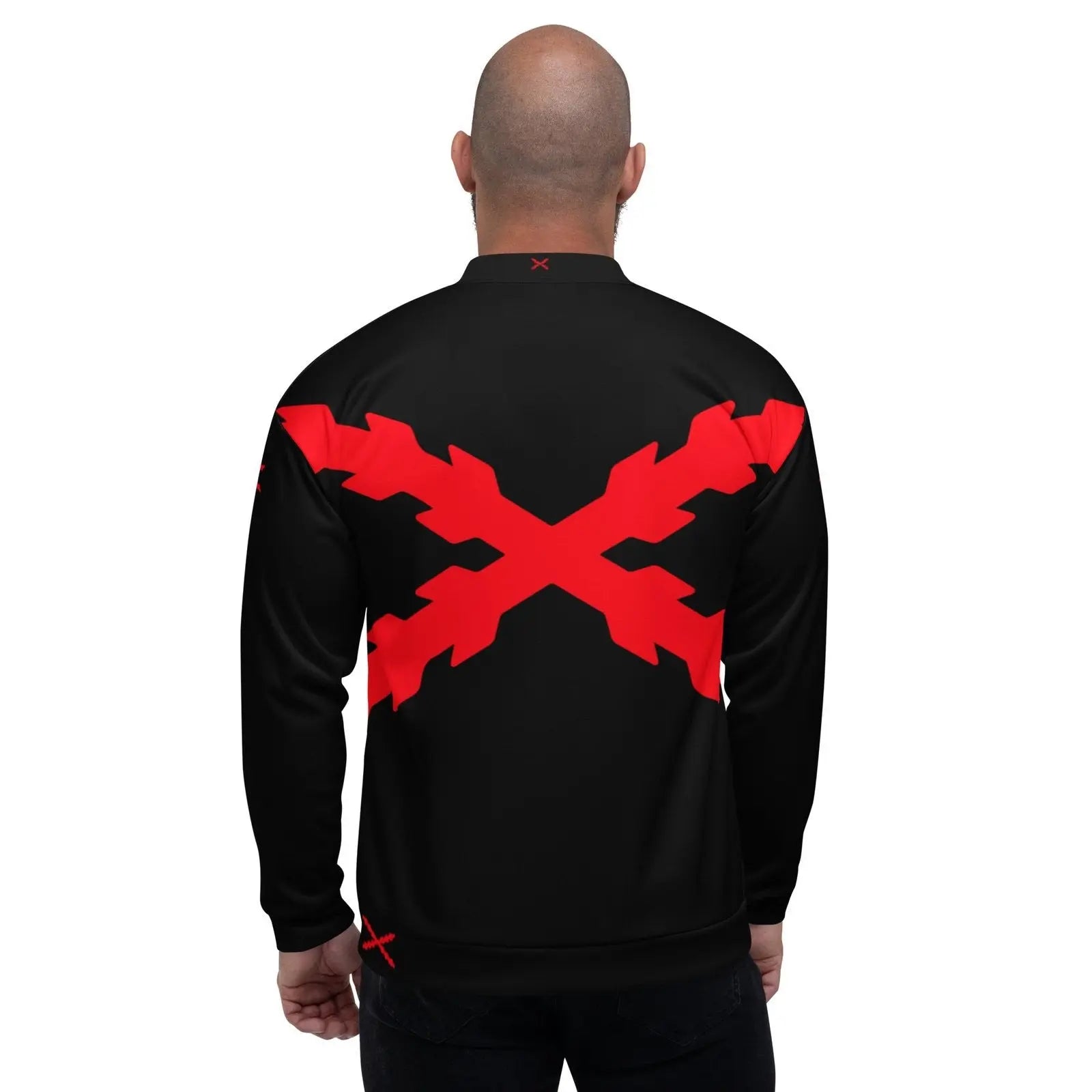 Comprar Chaqueta bomber unisex Cruz de Borgoña Bandera España La Flamenca de Borgoña Patricia Muñoz VOX