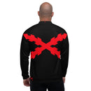 Comprar Chaqueta bomber unisex Cruz de Borgoña Bandera España La Flamenca de Borgoña Patricia Muñoz VOX