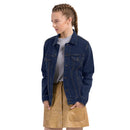 Comprar Chaqueta denim unisex Viva España ¡joder! Bandera España La Flamenca de Borgoña Patricia Muñoz VOX