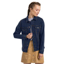 Comprar Chaqueta denim unisex Viva España ¡joder! Bandera España La Flamenca de Borgoña Patricia Muñoz VOX