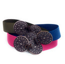 Comprar Cinturón Romero elástico azul Bandera España La Flamenca de Borgoña Patricia Muñoz VOX