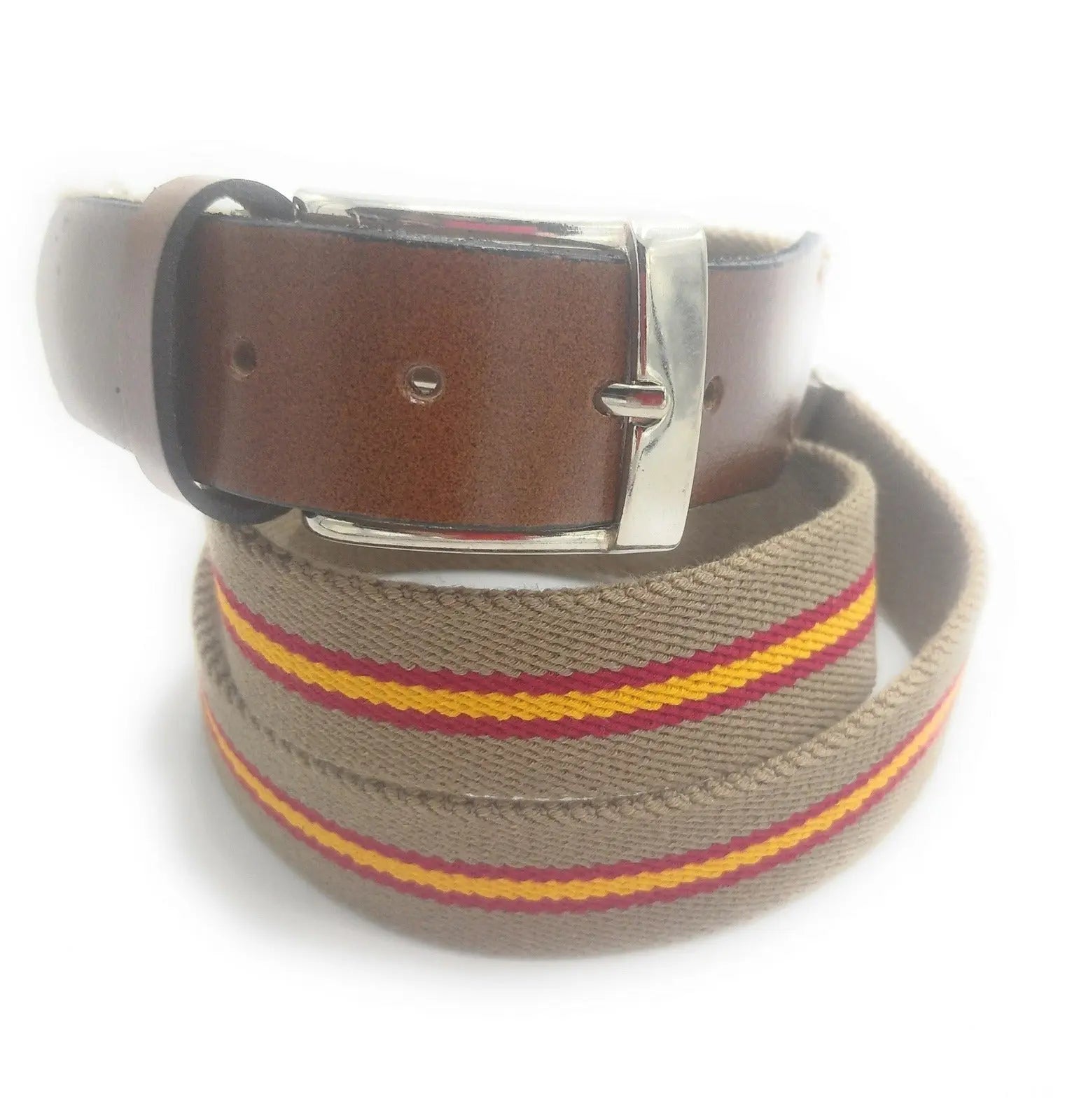 Comprar Cinturón Bandera España camel elástico Bandera España La Flamenca de Borgoña Patricia Muñoz VOX