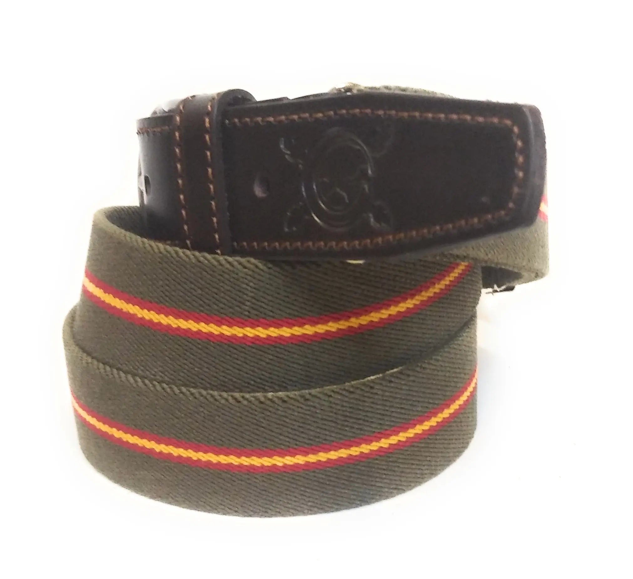 Comprar Cinturón Bandera España verde elástico Bandera España La Flamenca de Borgoña Patricia Muñoz VOX